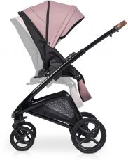 Дитячий візочок 2 в 1 Riko XD Black Edition 03 Energy Pink